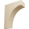 Ekena Millwork 3 1/2"W x 8"D x 10"H Clarksville Bracket, Rubberwood BKTW04X08X10CVRW - alternate 1
